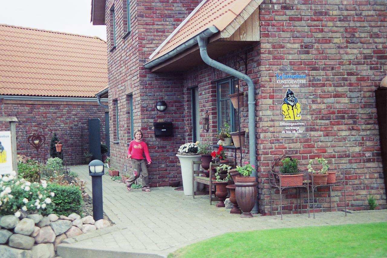 Ferienhaus Wattenhus ビューズム エクステリア 写真